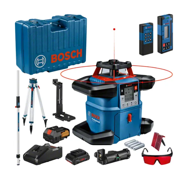 Bosch Rotationslaser PRO GRL 600 CHV (BT 170 + GR 240 + BT 170 HD)