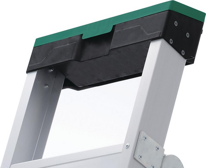 FORTIS Aluminium 3-in-1 Leiter mit 5 Sprossen Höhe 1,80m bis 2,95m